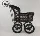 Vintage Thomas Pacconi Victorian Style Wood Wicker Doll Stroller/ Buggy/carriage Baby Carriages & Buggies photo 4