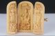 Decorated 100 Boxwood Highly Difficulty Carved Kuan Yin Statue Folding Box Boxes photo 4