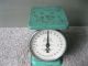 Antique Scale Kitchen American Family,  Vintage,  Old Green Paint,  25 Lbs Scales photo 1