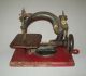 Old Antique Vtg Sewing Machine Patd 1864 Willcox And Gibbs Hand Crank Unrestored Sewing Machines photo 2
