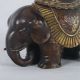 Old Copper Handwork Elephant Statue Incense Burners & Qian Long Mark Ht026 Figurines & Statues photo 1