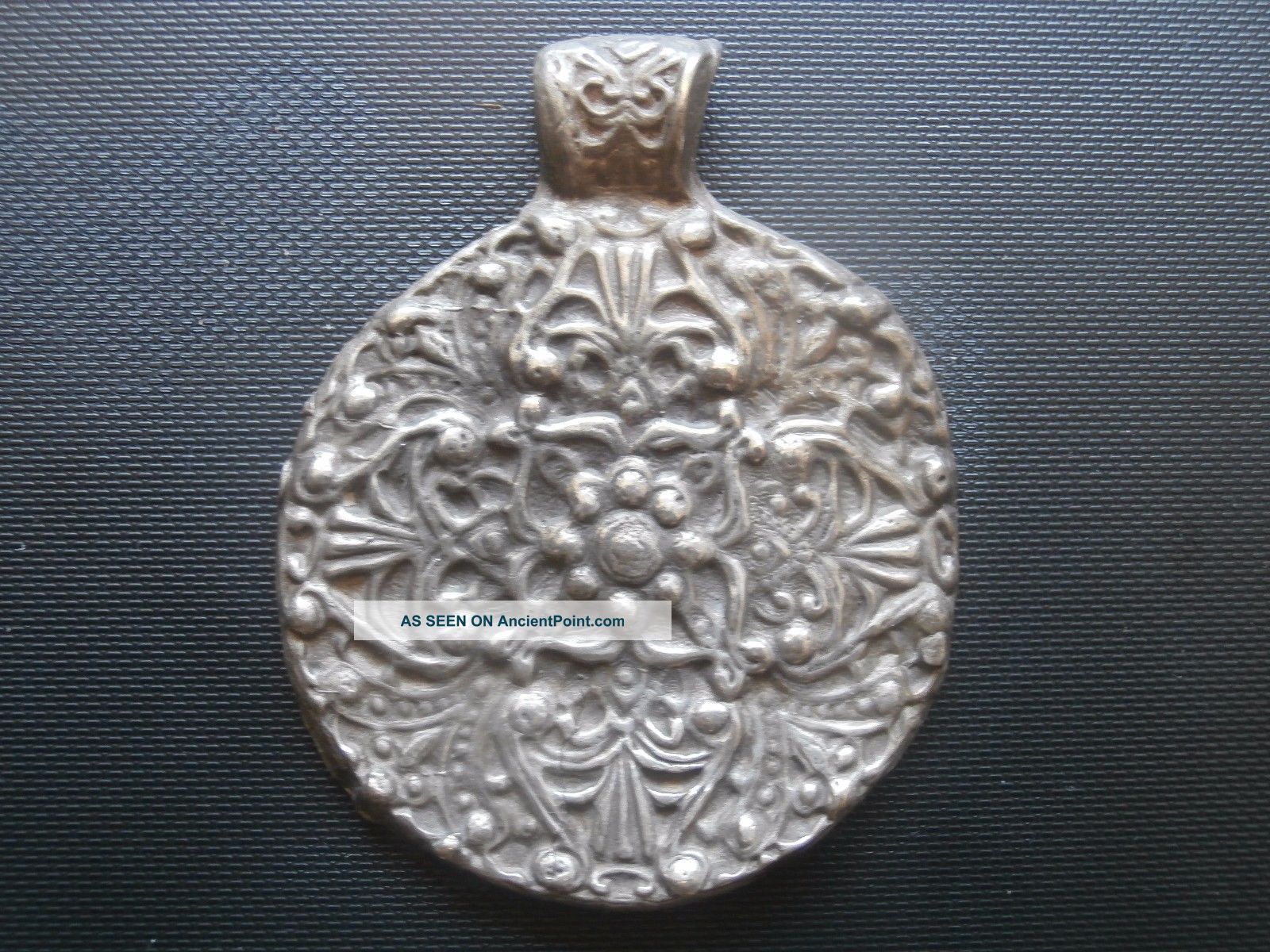 Anglo Saxon Viking Sun And Cross Silver Amulet Pendant 9 - 1000 Ad,  43 Gramm Viking photo