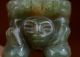 Mayan Jade Stone Amulet Pendant - Antique Pre Columbian Statue - Olmec The Americas photo 10