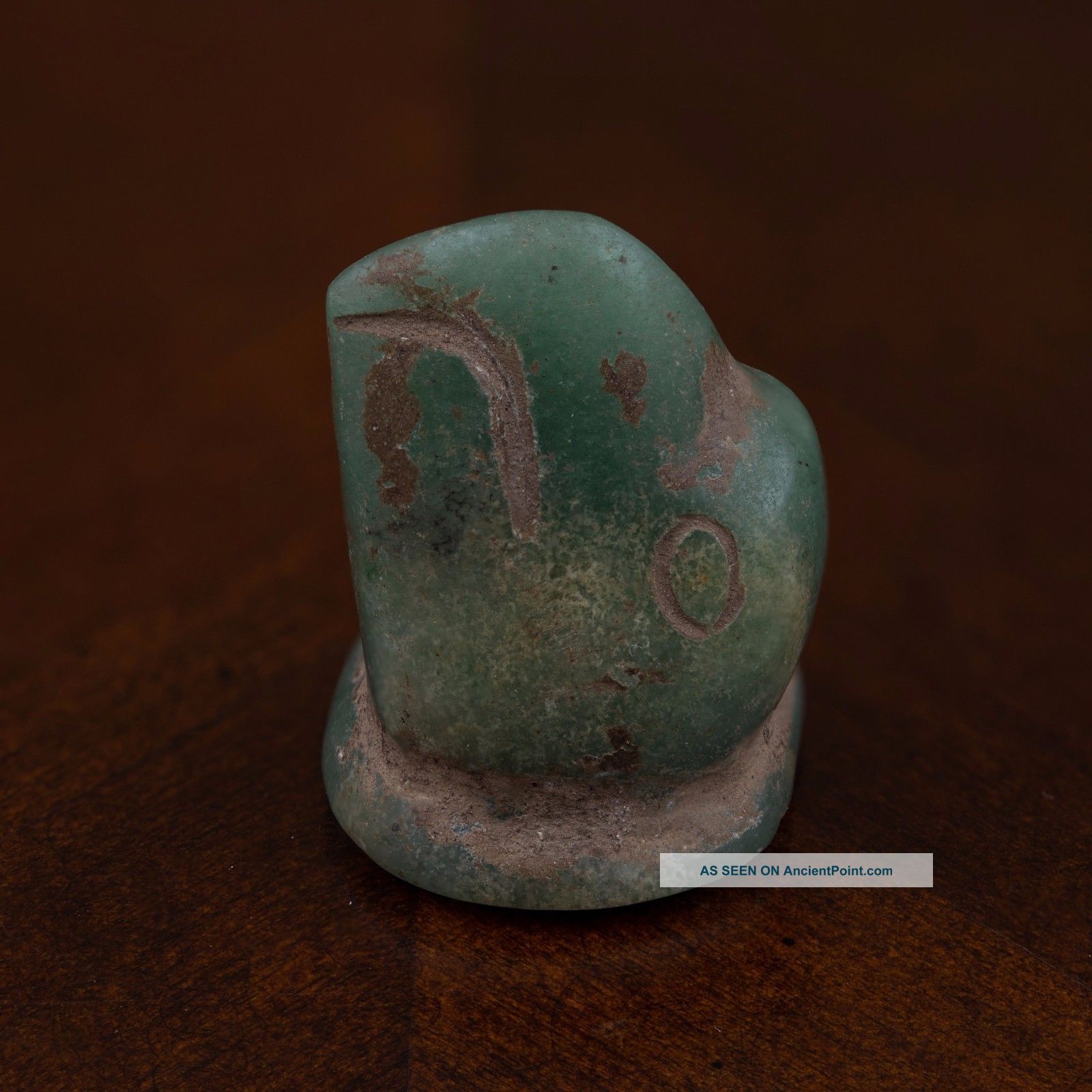 Pre Columbian Carved Stone Bird Ornament - Antique Statue - Olmec Mayan The Americas photo