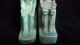 2 Ancient Egyptian Statue Of God Anubis And Horus (1390 - 1352 B.  C) - (300 - 250 Bc) Egyptian photo 2