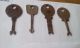 Vintage Old Ornate British Keys Steampunk Metal Key Charm - Decorative​ Keys Locks & Keys photo 1