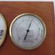 A ' Weathermaster ' Wall Barometer & Thermometer Other Antique Science Equip photo 2