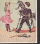 1880 ' S Dr Thompsons Eye Water Cure Antique Toy Rocking Horse Advertising Card Optical photo 2