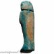 , Ptolemaic Period Ancient Egyptian Blue Faience Shabti Circa 300 Bc Roman photo 1