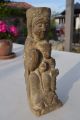 Stone Carving Medieval Style Madonna And Child European photo 5