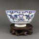 Chinese Porcelain Bowl Of Hand - Painted Flower Branches And Leaves Qianlong Mark Bowls photo 1