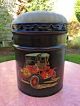 Vtg 70s Fireplace Ash Can Bucket Stool Ford Automobile Hearth Ware photo 10