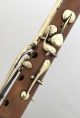 Antique French Boxwood Bb Clarinet - Dupeyrat A Allemans 440hz.  Complete Restored Wind photo 7