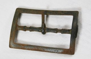 Orig 1700 ' S /1800 ' S Forged Steel Belt Buckle Found Near Lewis Clark Camp Site Ne photo