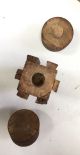 Antique Millinery Hand Muff Mold Block - Milliners Puzzle Muff Form Hat Block Industrial Molds photo 6
