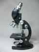 Heidelberg Research Model Microscope Binocular Vintage W/3 Objectives Good Microscopes & Lab Equipment photo 3