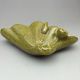 Chinese Ceramics Pure Hand Carved Lotus Leaf & The Frog Bowls photo 2