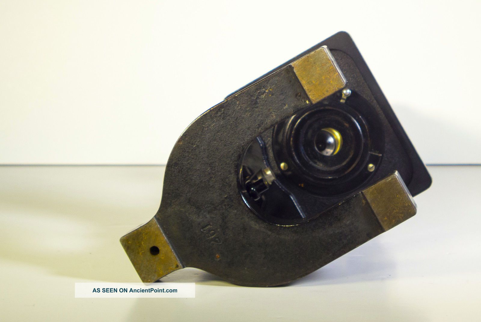 Antique Microscope Bausch & Lomb Optical Co Rochester Ny, Pat Feb 16