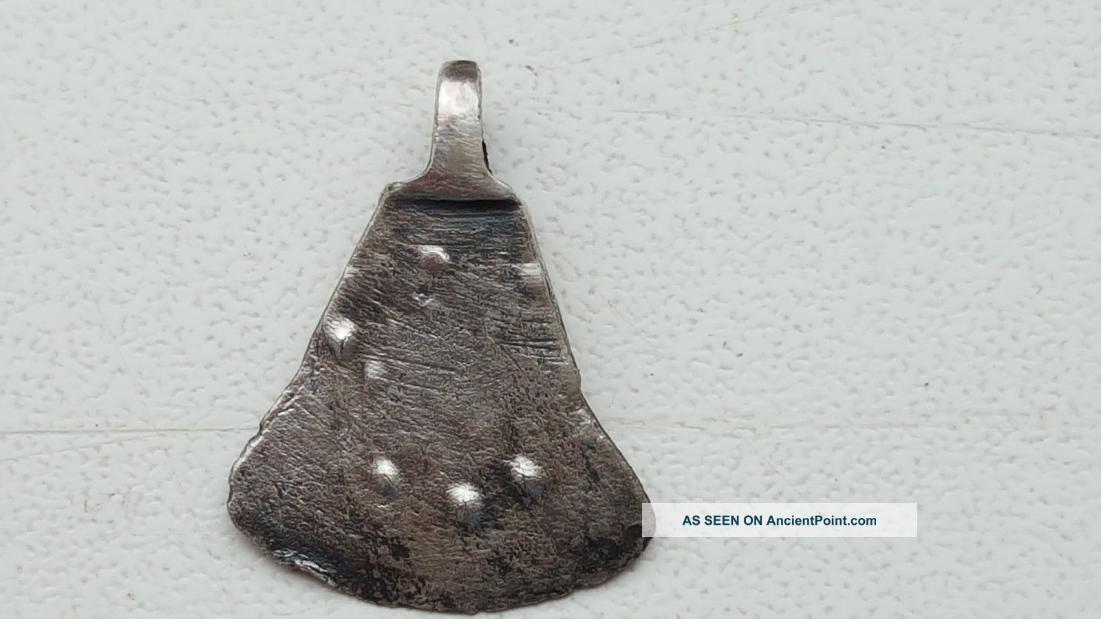 Ancient - Viking - Silver - Axe - Head - Amulet - Pendant - 900 - 1000 - Ad - Kievan - Rus A Viking photo