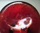 Blown Glass Cranberry Ruby Apothecary Big Leech Jar Pot Pontil 19th C Inclusions Bottles & Jars photo 7