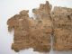 Ancient Rare Old Papyrus Manuscript Fragment Manuscripts photo 3