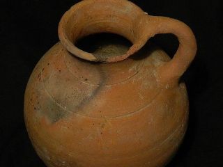 Ancient Huge Size Teracotta Wine Jug Early Bronze Age 3000 Bc S2513 photo