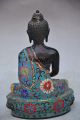 Delicate Chinese Cloisonne Handwork Carved Pharmacist Buddha Statues Figurines & Statues photo 4
