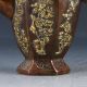 Chinese Pure Copper Gilt Hand - Carved Flowers & Elephants Teapot W Xuande Mark Teapots photo 3