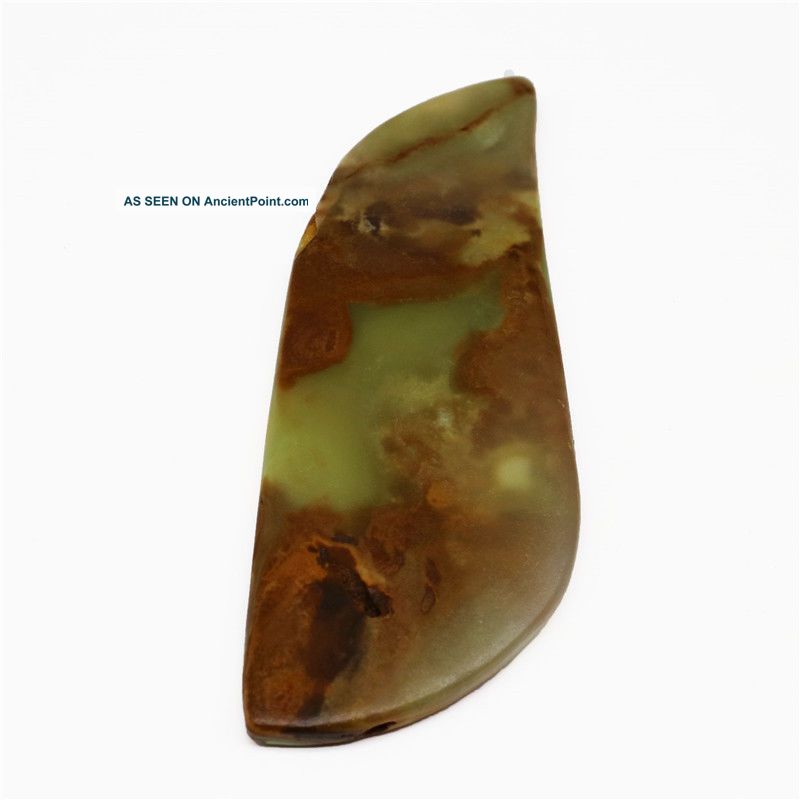 Hand - Carved Exquisite Jade Plate Scraping Therapy Scraping Scraper Tool T78 Figurines & Statues photo