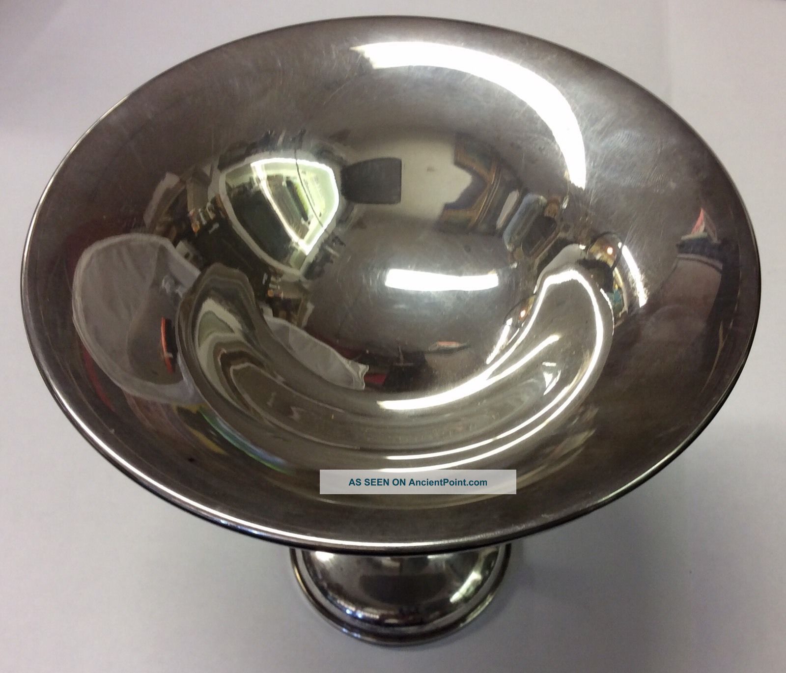 Preisner 205 Vintage Sterling Silver Weighted Compote Candy Dish Bowl 221 Grams Bowls photo