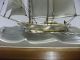 The Sailboat Of Silver980 Of Japan.  2masts.  122g/ 4.  29oz.  Takehiko ' S Work. Other Antique Sterling Silver photo 9
