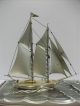 The Sailboat Of Silver980 Of Japan.  2masts.  122g/ 4.  29oz.  Takehiko ' S Work. Other Antique Sterling Silver photo 6