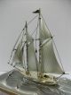 The Sailboat Of Silver980 Of Japan.  2masts.  122g/ 4.  29oz.  Takehiko ' S Work. Other Antique Sterling Silver photo 8