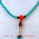100 Natural Turquoise & Beeswax Handwork Carved Decoration Necklaces Xl061 Necklaces & Pendants photo 1
