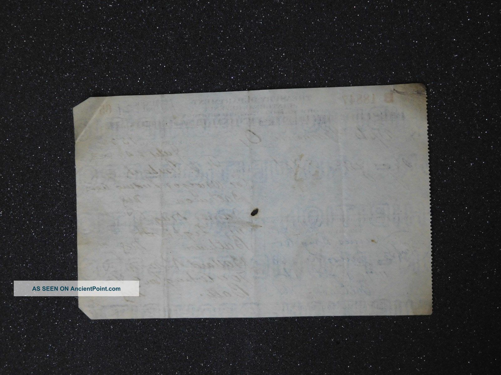 Authentic July 24th 1923 Prohibition Medical Alcohol Prescription Balt,  Md Other Medical Antiques photo