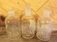 Vintage Chemistry Lab Beaker Jars Embossed Letters Lead Acetate W/ Glass Stopper Bottles & Jars photo 5