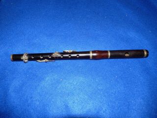 Antique 4 Key Piccolo / Flute / Fife – Ebony – Irish ? photo