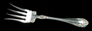 Wallace Sterling Silver Rose Pattern 6 1/4 