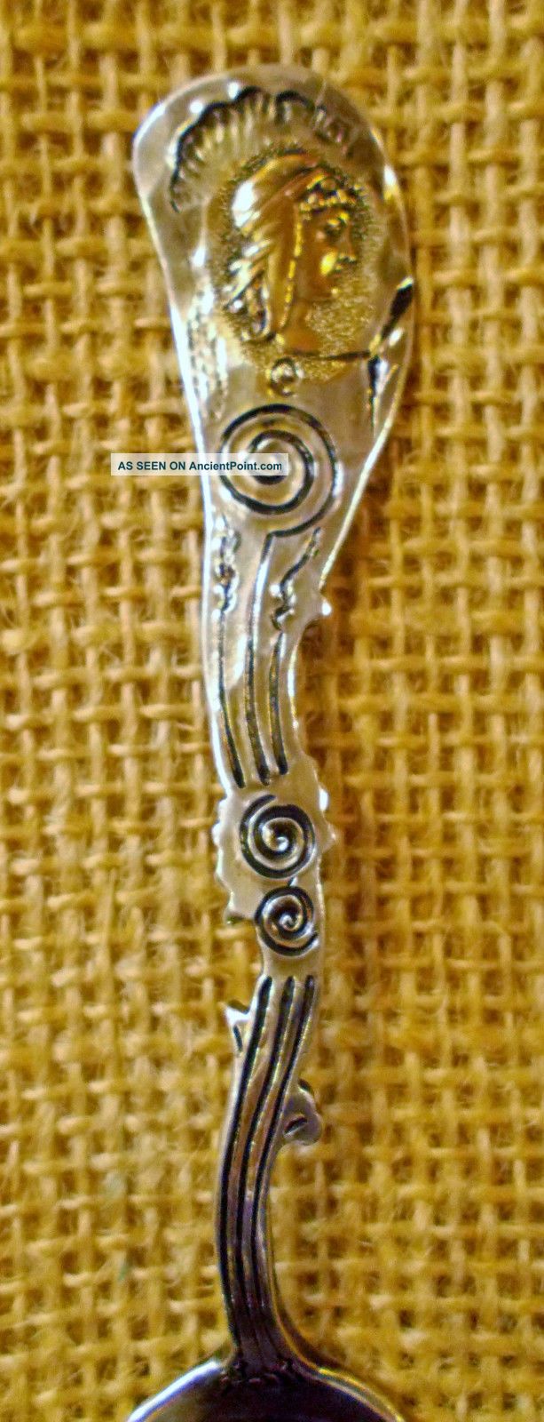 Shiebler C.  1880 Etruscan Sterling And 14k After Dinner Coffee 5 