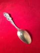 1900 Alvin Sterling Spoon Floral Chrysanthemum Pattern.  Rare 5 1/2 