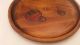 10 - Inch Vintage Japanese Wooden Tray Or Plate For Service Or Display Trays photo 1