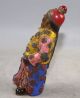 Ancient Chinese Coloured Glaze Carved Snuff Bottles Snuff Bottles photo 2