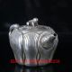 Old Silver Copper Handwork Carved Lotus Teapot With A Cute Cover Bt059 Teapots photo 1