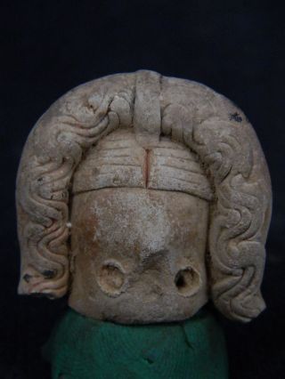 Ancient Teracotta Mother Goddess Head Indus Valley 2000 Bc Tr595 photo