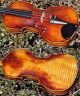 Fine Antique Violin Labelled H.  K.  Bohm,  Znaim (j.  Klotz Model).  Tone String photo 3