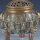 Old Chinese Bronze Buddhism Incense Burner With Ming Dynesty Xuande Mark Incense Burners photo 1