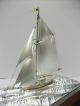 The Sailboat Of Silver985 Of The Most Wonderful Japan.  A Japanese Antique. Other Antique Sterling Silver photo 3