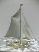 The Sailboat Of Silver985 Of The Most Wonderful Japan.  A Japanese Antique. Other Antique Sterling Silver photo 4
