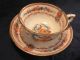 Royal Stafford Tea Cup And Saucer Basket Of Leaves With Colored Streamers Cups & Saucers photo 2