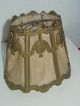 Antique French Barbola Boudoir Table Lamp,  Fabric Shade Lamps photo 4